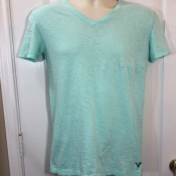 American Eagle short sleeve pastel green men’s tee - Picture 1 of 5